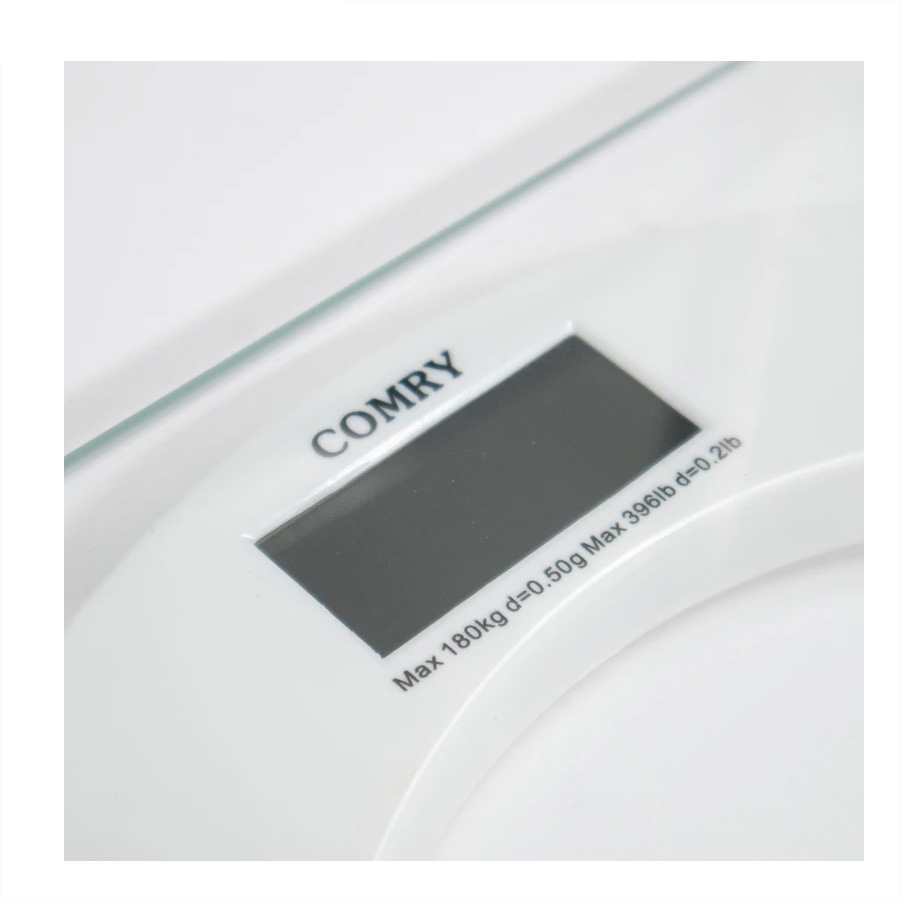 ترازو دیجیتال شیشه ای وزن کشی برند COMRY