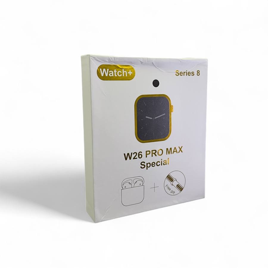 ساعت هوشمند و هندزفری بلوتوث W26 Pro Max