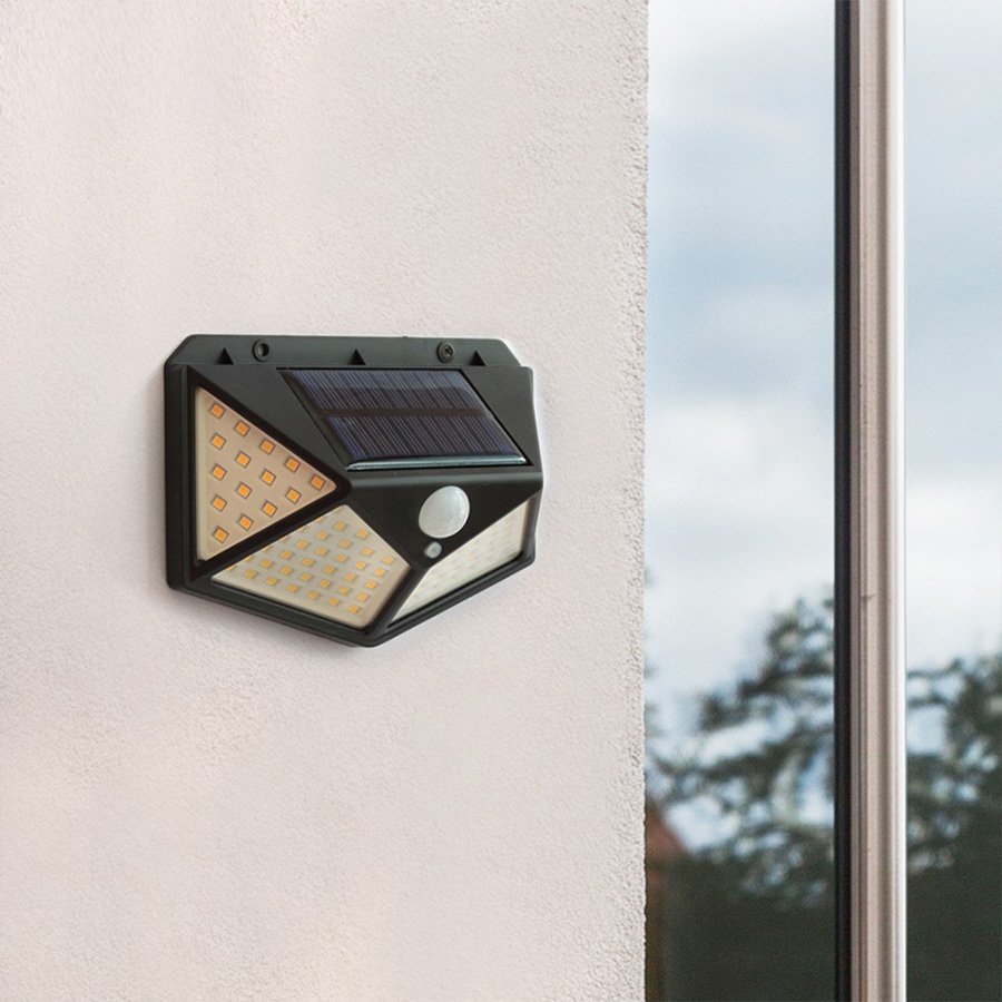 چراغ دیواری SMD خورشیدی Solar Plus