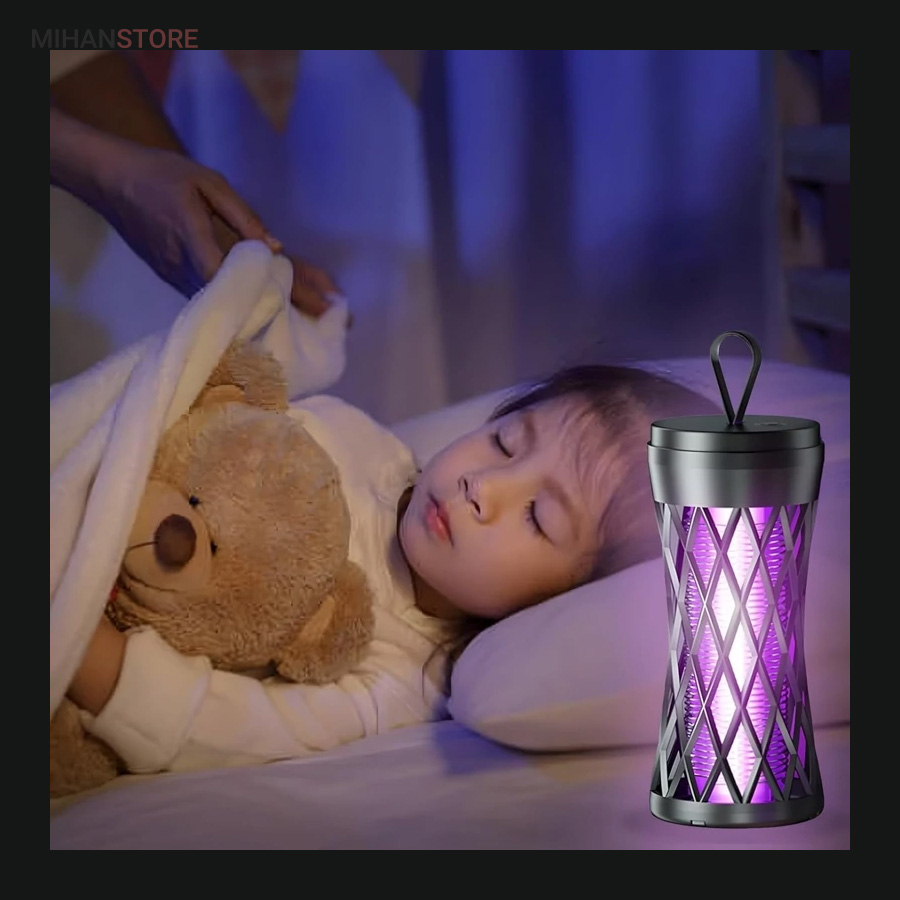 حشره کش برقی مدل ساعت شنی دارای UV